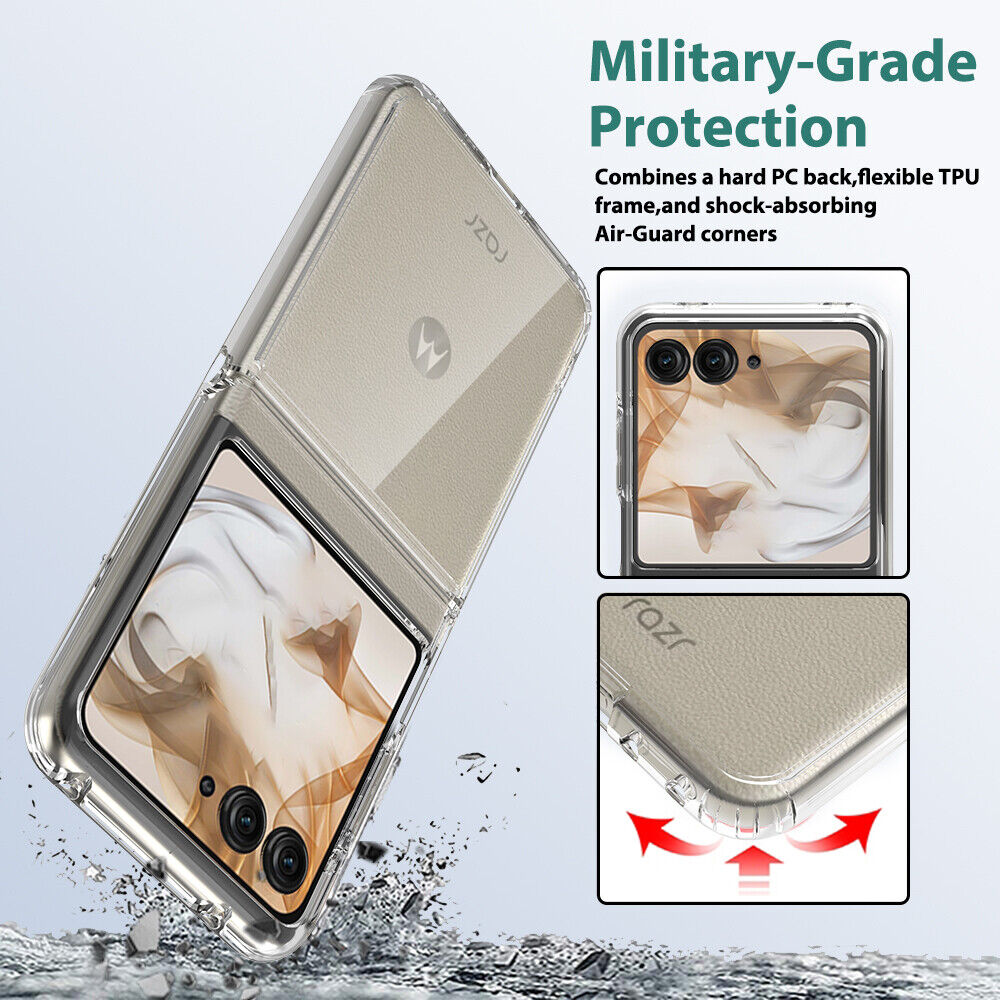 Coque en TPU souple pour Motorola Moto Razr+ Plus (2024) / Razr 50 Ultra Coque en TPU souple pour Motorola Moto Razr+ Plus (2024) / Razr 50 Ultra